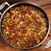 Cajun Chicken and Andouille Jambalaya
