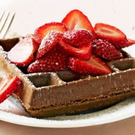 Chocolate Belgian Waffles