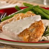 Backwoods Pork Chops with River Gravy