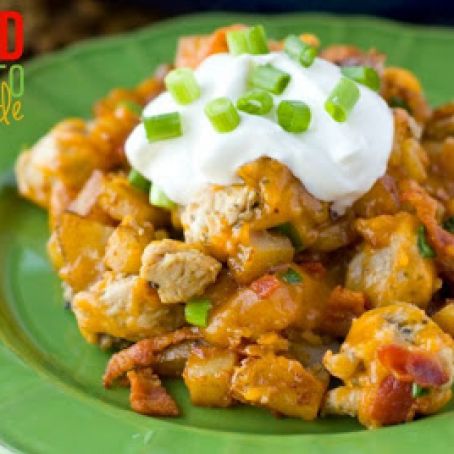 Baked Potato Chicken Casserole