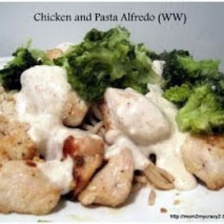 Chicken and Pasta Alfredo (WW)