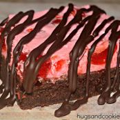 Marashino Cherry Dark Chocolate Brownies