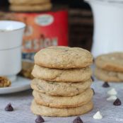 Coffee and Cream Chocolate Chip Cookies