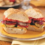 Grilled Vegetable Sandwiches