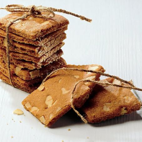 Cinammon Almond Shortbread Cookies