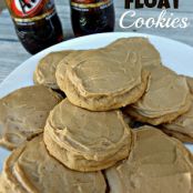 Root Beer Float Cookies
