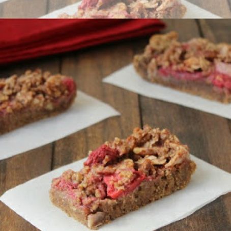Strawberry Nut Bars