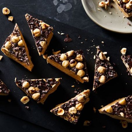 The Ultimate White Chocolate, Gianduja, & Peanut Butter Fudge 