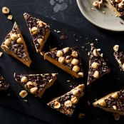 The Ultimate White Chocolate, Gianduja, & Peanut Butter Fudge 