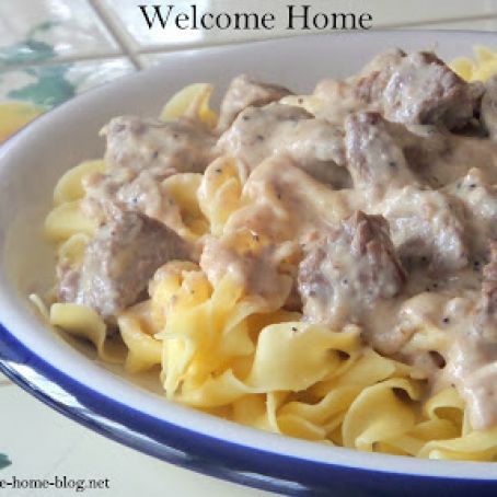 Beef Tips in Gravy