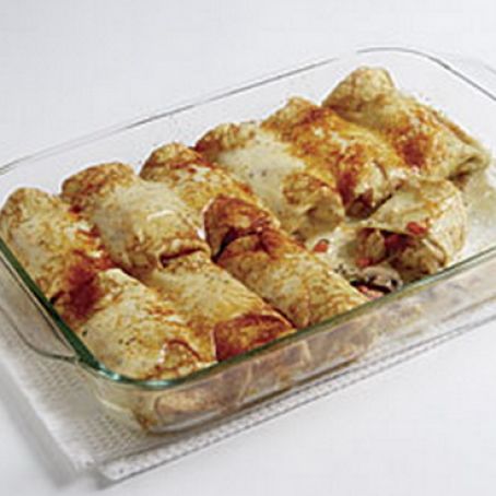 Baked Crêpes Cacciatore