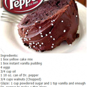 Dr Pepper Cake