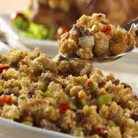 Spicy Pecan-Cornbread Stuffing