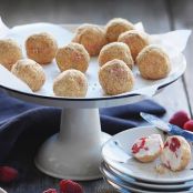 No-Bake Raspberry Cheesecake Bites