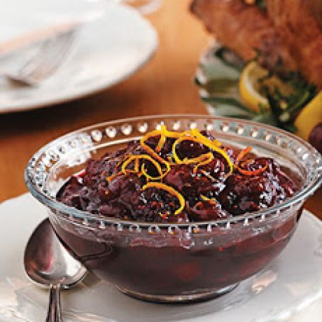 Cranberry-Pomegranate Relish