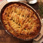 Hasselback Potato Gratin Recipe