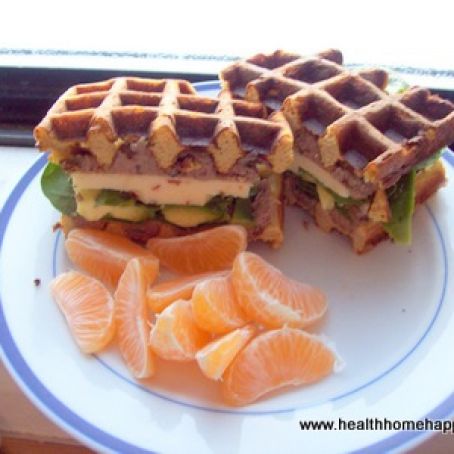 Coconut Flour Waffle Recipe (can use as bread too)