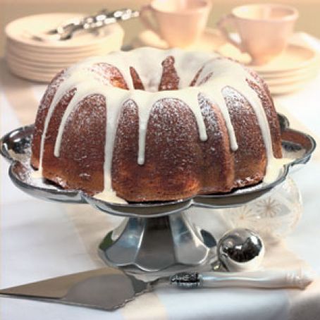 Spiced Eggnog Bundt Cake