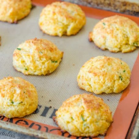 Cheddar Chive Drop Biscuits