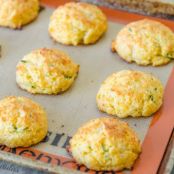 Cheddar Chive Drop Biscuits