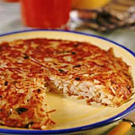 Rosti Potatoes with Ham & Cheese