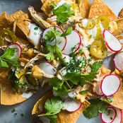 Nachos with Cheese Sauce