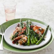 Citrusy Shrimp with Asparagus
