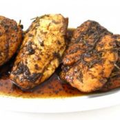 Easy, Skinny Balsamic Rosemary Chicken