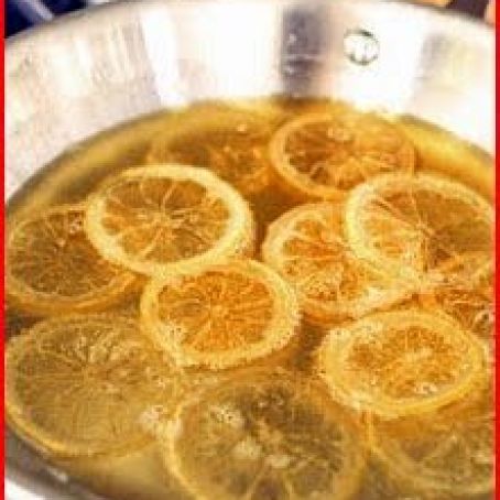 Candied Lemon Slices