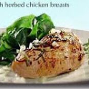 Fresh herbed chicken breast