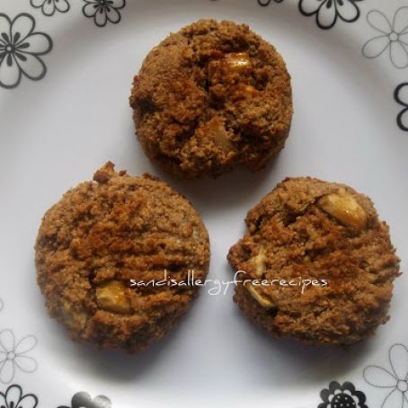 Spiced Apple Grain Free Scones (Gluten Free/ Grain Free/ Dairy Free/ Egg Free/ Refined Sugar Free/ Vegan | SANDI'S ALLERGY FREE RECIPES
