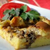 Bagel and Cheese Bake