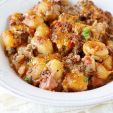 Cheeseburger Gnocchi