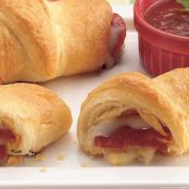 Pepperoni 'n Cheese Crescents