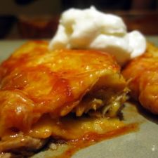 Slow Cooker Pork Enchiladas