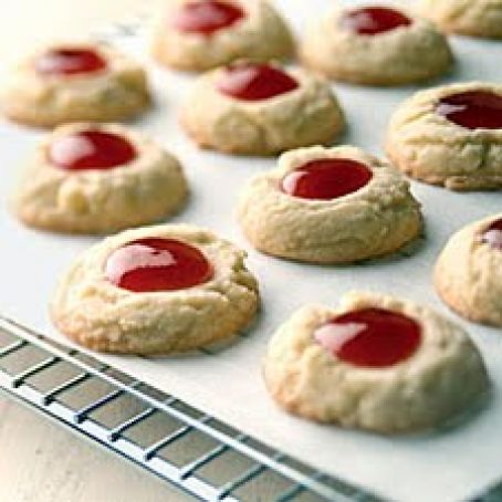 Lemon Raspberry Thumbprints