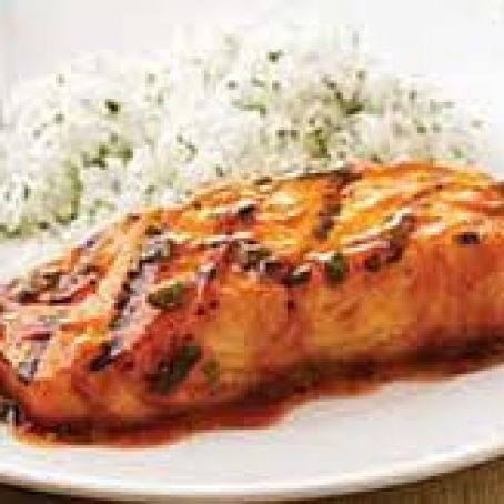 BBQ salmon