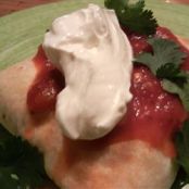 Chicken and Mushroom Chimichangas