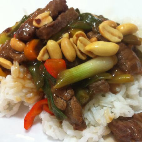 Beef and Green Onion Stir-Fry
