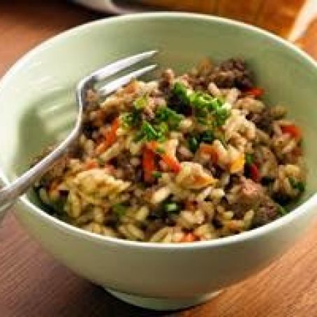 Sides (Ground Beef Risotto)