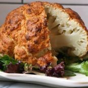 Spicy Whole Roasted Cauliflower
