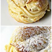 Italian Cream Puffs with Custard Filling (St. Joseph's Day Pastries)