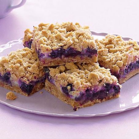 BLUEBERRY STREUSEL BARS WITH LEMON-CREAM FILLING