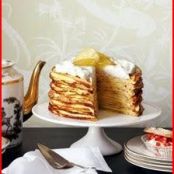 Meyer Lemon Crepe Cake