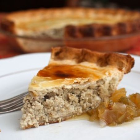 Classic Tourtière or Québec Pork Pie