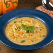 Hearty Chicken Pumpkin Soup