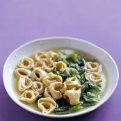 Tortellini in Broth with Escarole