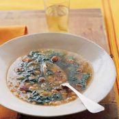 White Bean and Bacon Soup with Escarole