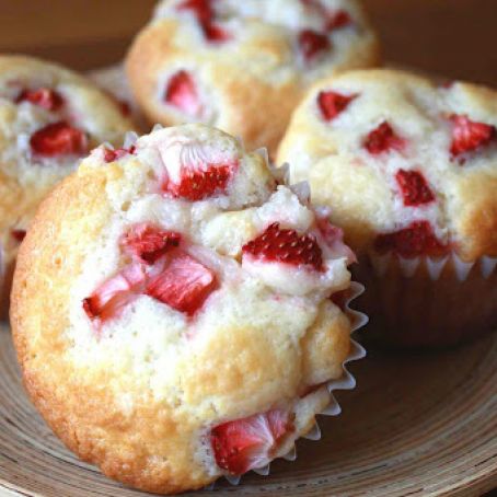 Strawberry Cream cheese muffin