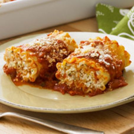 Cheese Lovers Pasta Roll Ups